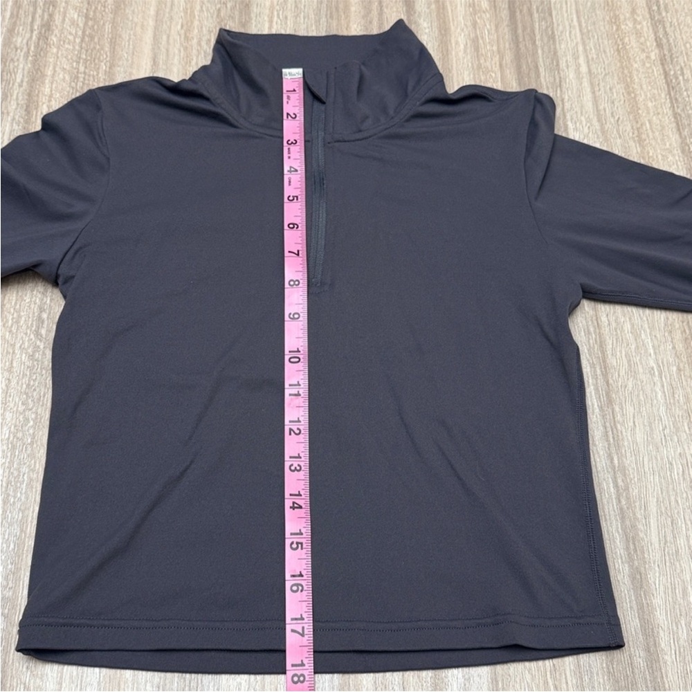 Paragon Fitwear quarter zip long sleeve jacket size medium in tan / taupe color - Picture 7 of 8